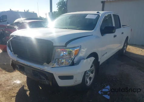 2021 Nissan Titan S 4X2 from USA, damaged, VIN 1N6AA1EEXMN508610